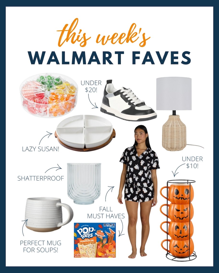 this weeks walmart faves collage of various random items from walmart