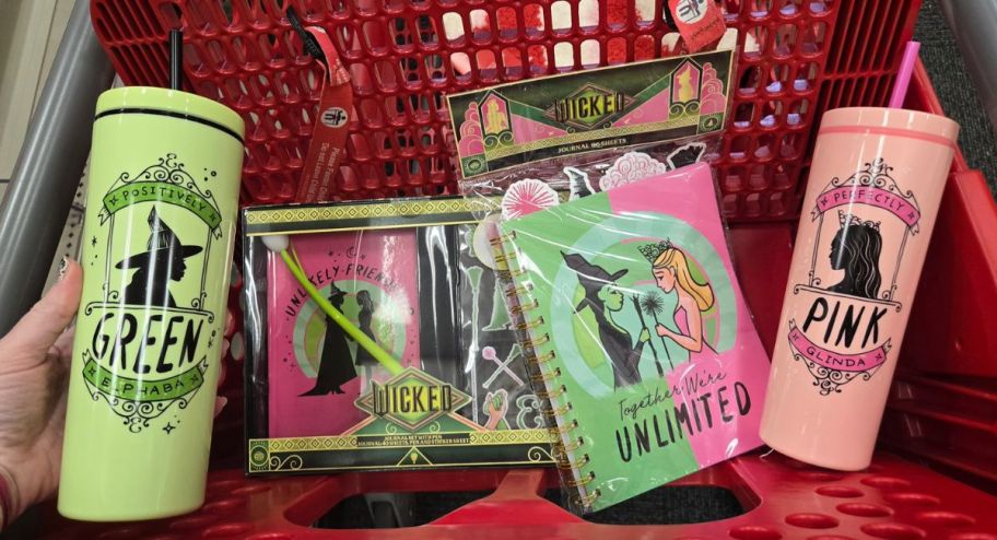 Wicked collection at Target cart