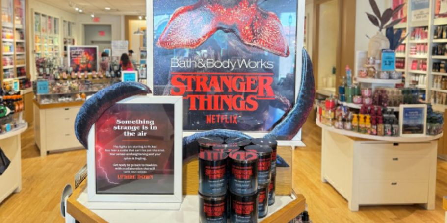 NEW Bath & Body Works Stranger Things Collection Available Now!