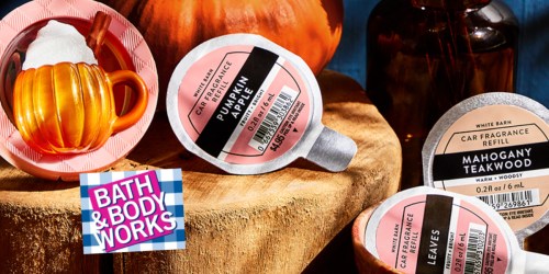 Bath & Body Works Car Fragrance Refills Only $1.95 | Includes NEW Fall & Halloween Scents!