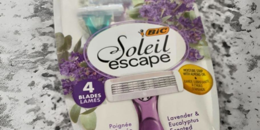 BIC Soleil Disposable Razors 4-Pack Only $3.47 Shipped on Amazon (Reg. $11)