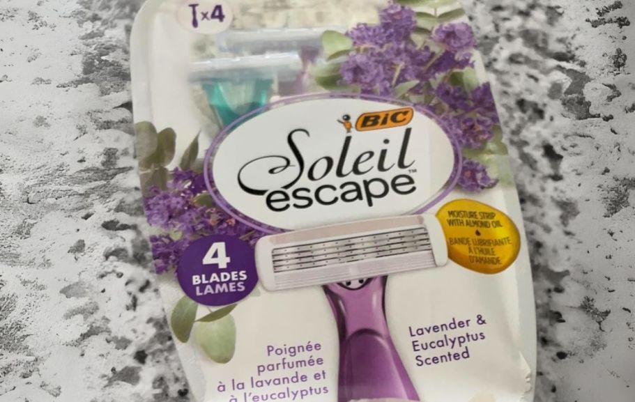 BIC Soleil Disposable Razors 4-Pack Only $3.47 Shipped on Amazon (Reg. $11)