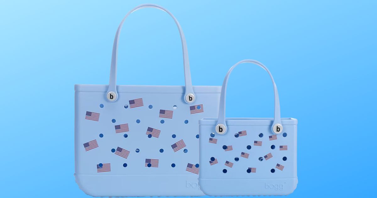 Bogg Bag x Southern Living Totes from $45 on Dillards.online (Cute Patriotic Bags!)