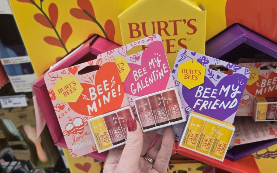 Burt’s Bees Valentine’s Mini Gift Sets Only $6.99 at Target (Regularly $12)