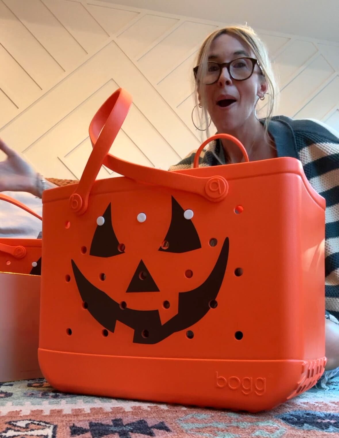 Pumpkin Bogg Bag 