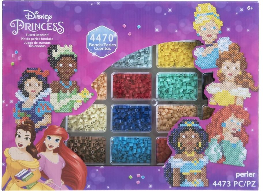 disney princess perler kit stock image