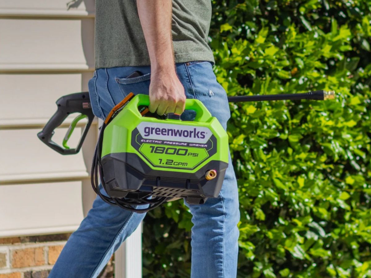 Greenworks Electric Pressure Washer Just $59 Shipped for Lowe’s Rewards Members (Reg. $139)