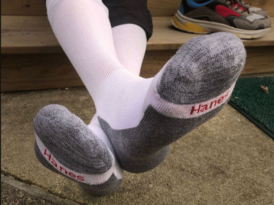 Hanes Men’s Socks 6-Pack Only $4.65 Shipped on Amazon (Regularly $16)