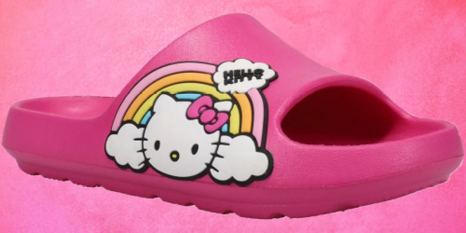 Hello Kitty Women’s Slides Only $5.99 on Walmart.online (Reg. $15)