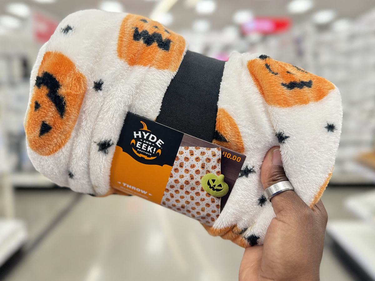 Target Halloween Throw Blankets Only $10 (Popular Styles Will Sell Out!)