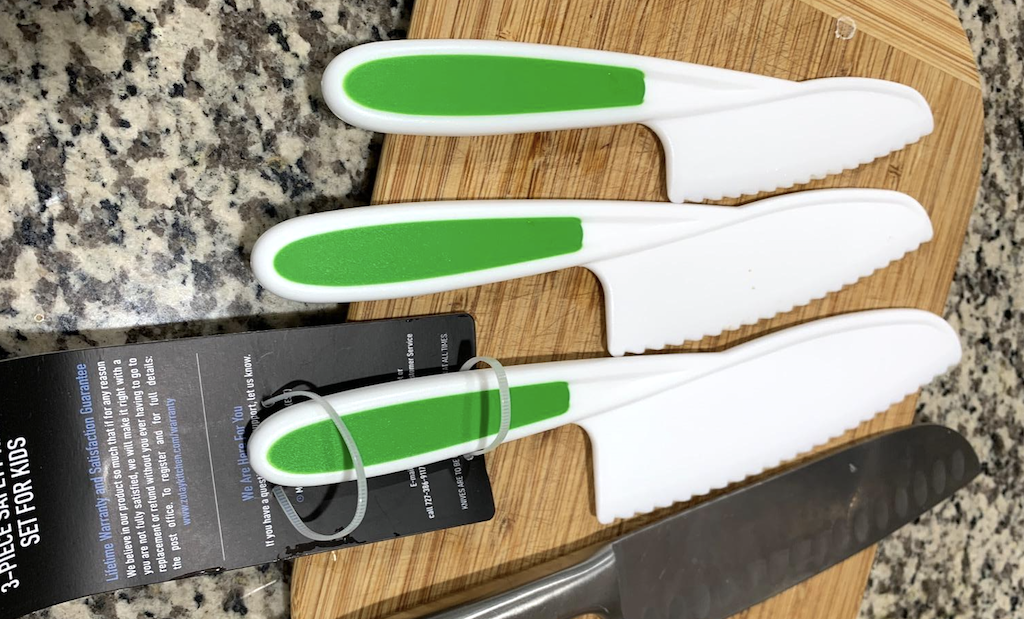 Kids Safety Knife 3-Piece Set Only $4.49 on Amazon