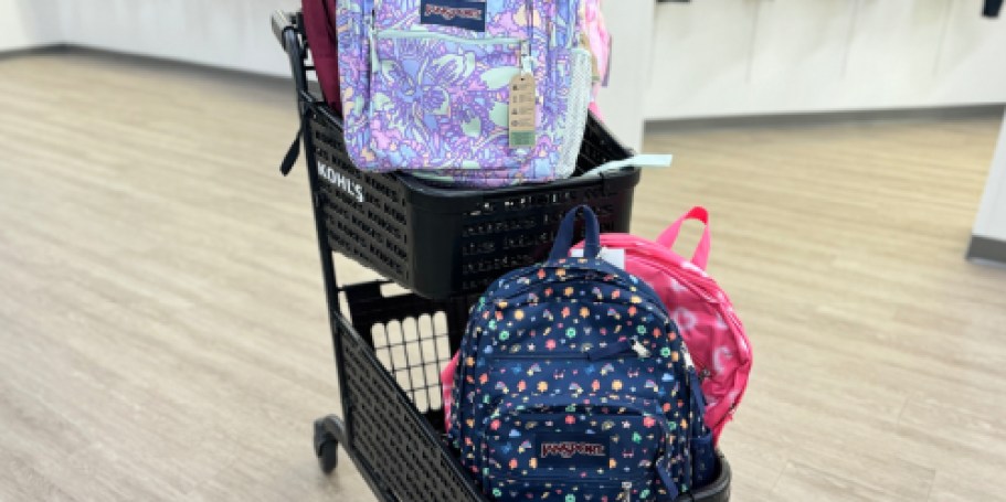 JanSport Backpacks from $24 on Kohls.online (Regularly $40+)