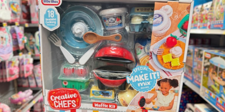 Little Tikes Creative Chefs Waffle Kit Just $19.72 on Walmart.online (May Sell Out)