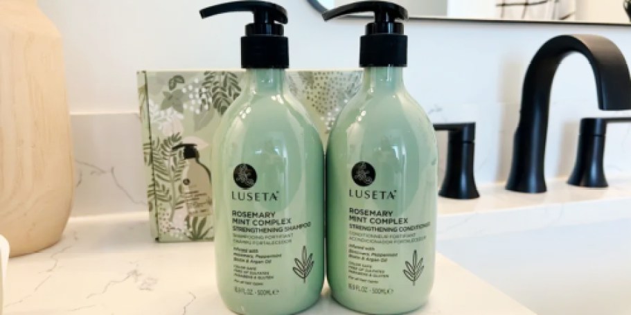 Luseta Rosemary Mint Shampoo & Conditioner Set Only $14 Shipped on Amazon