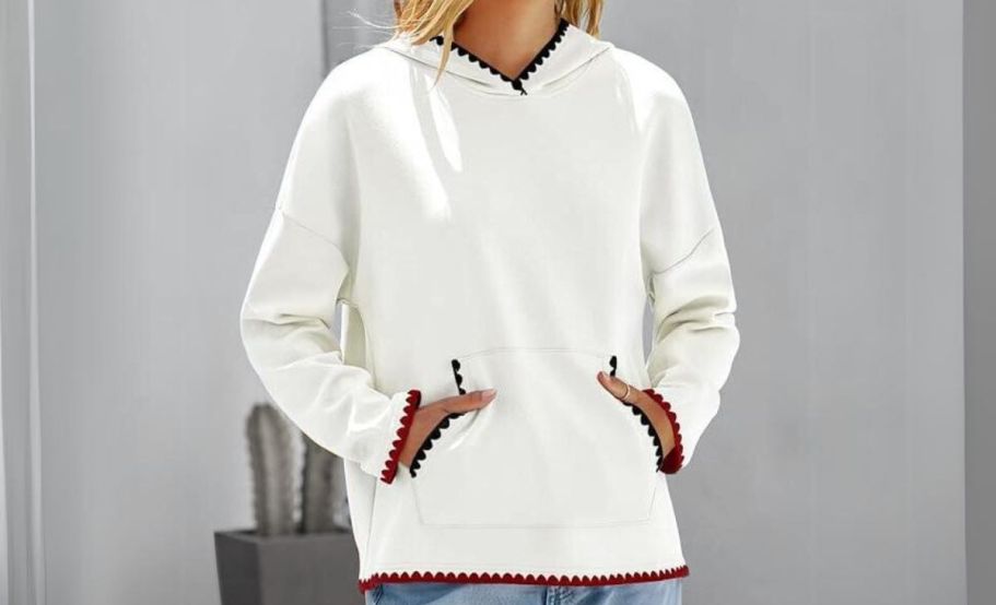 Cozy Women’s Hoodie Sweatshirt Just $12 on Amazon (Reg. $27)