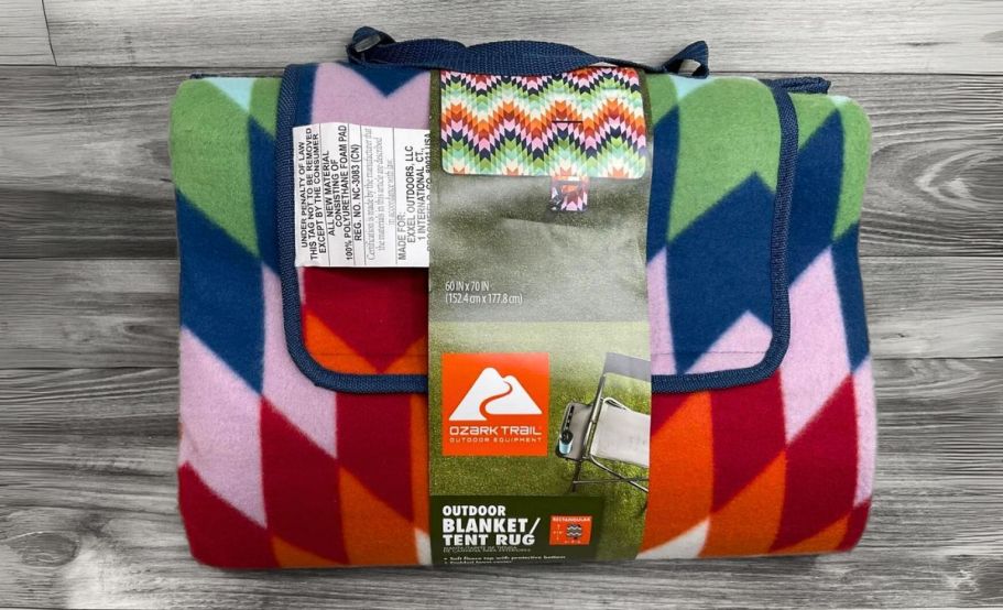 Ozark Trail Outdoor Blanket w/ Carrying Handle Only $7 on Walmart.online