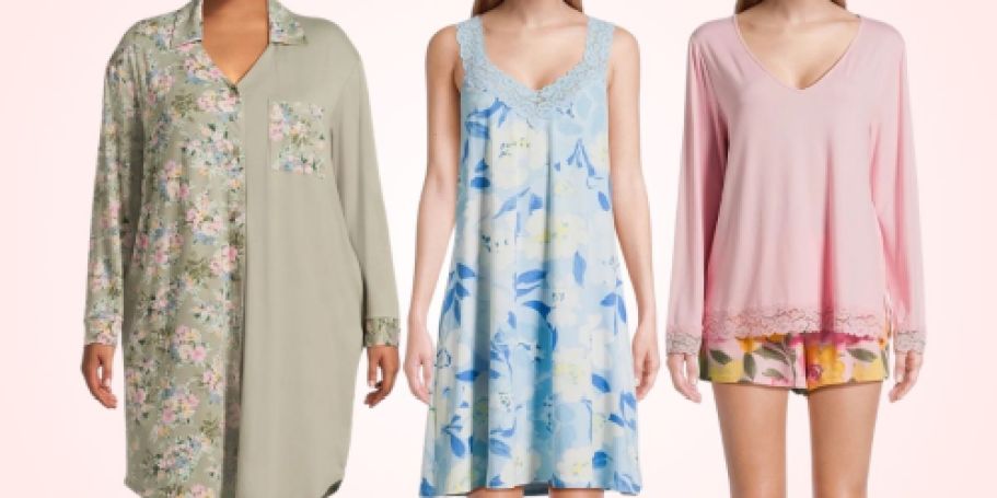 Pioneer Woman Sleepwear from $7 on Walmart.online