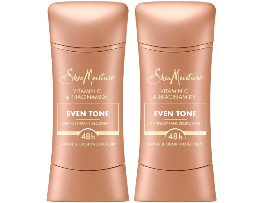 two sheamoisture deodorant sticks