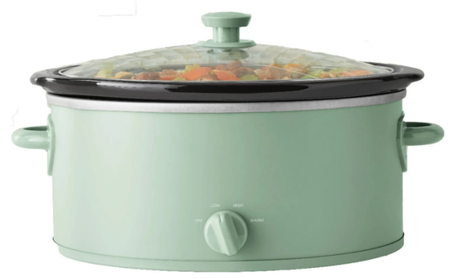 Mainstays green slow cooker 