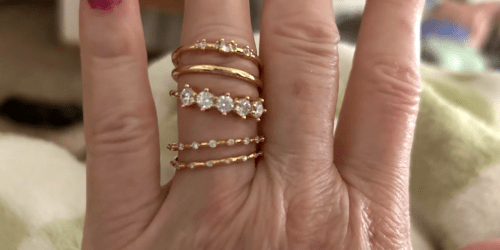 Amazon Stackable Ring 5-Piece Set JUST $4.99