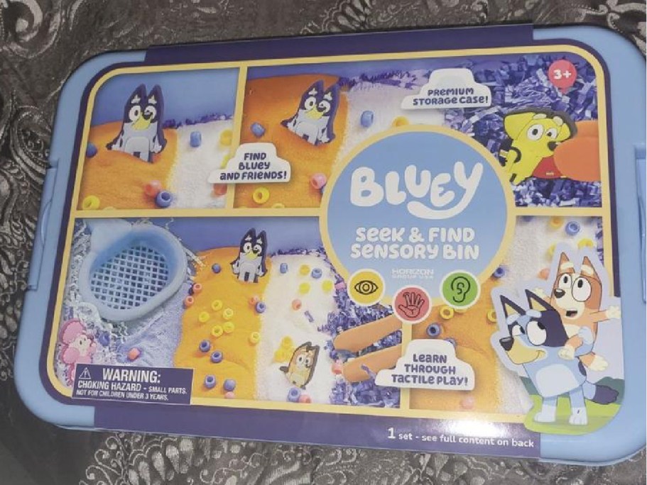 Bluey Seek & Find Sensory Bin Just $13.99 on Amazon (Reg. $20) | Hours of Screen-Free Fun