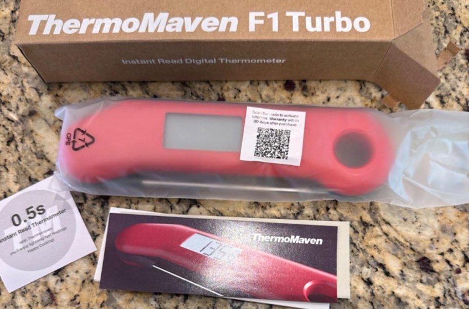 stock image of turbo thermometer