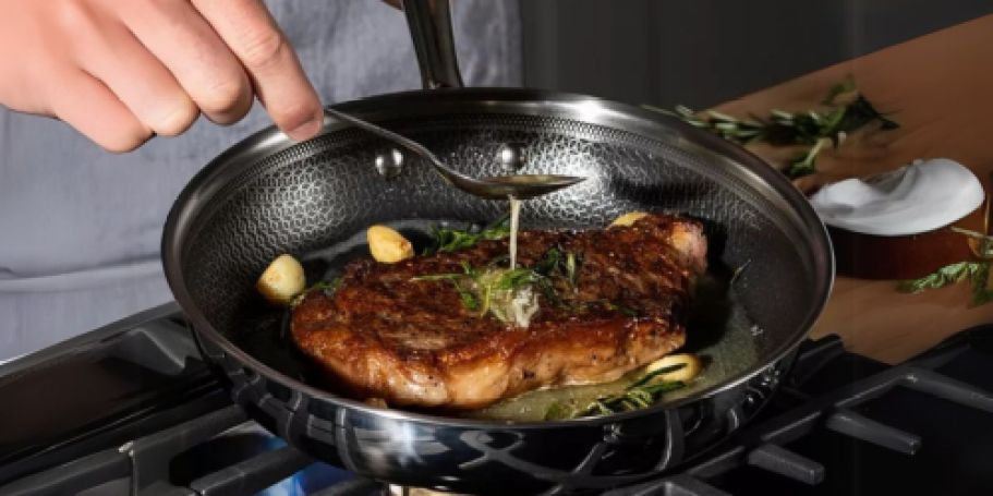 Up to 75% Off T-Fal Cookware on Macys.online | Hybrid Mesh Stainless Steel Pan $26 Shipped