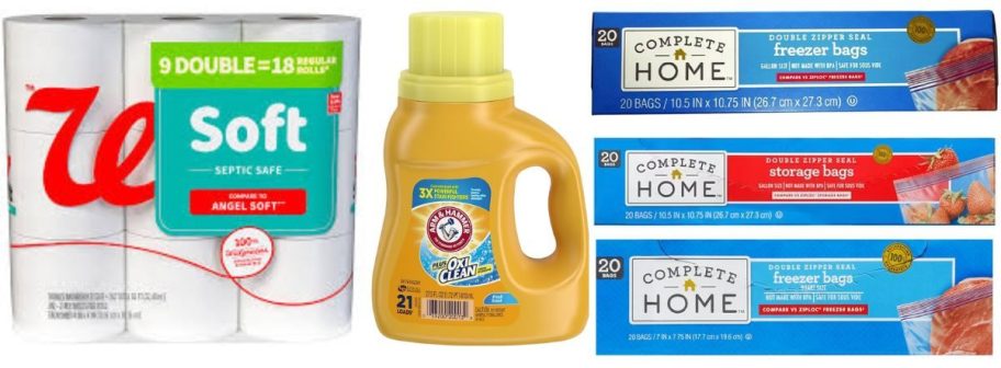 walgreens home items on white background