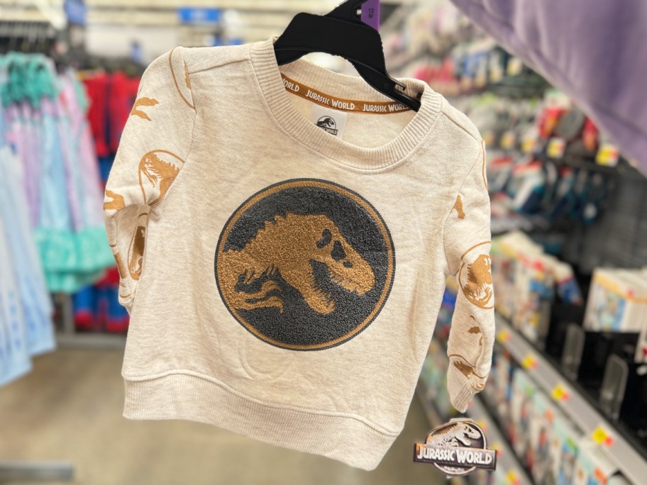 A Jurassic Park t-shirt at Walmart