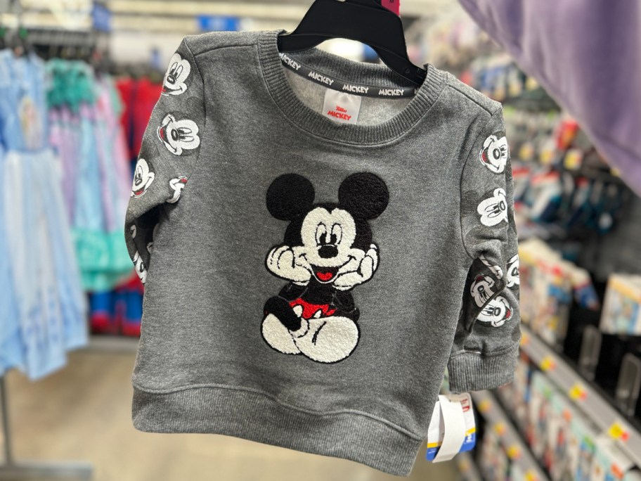 A Mickey t-shirt at Walmart