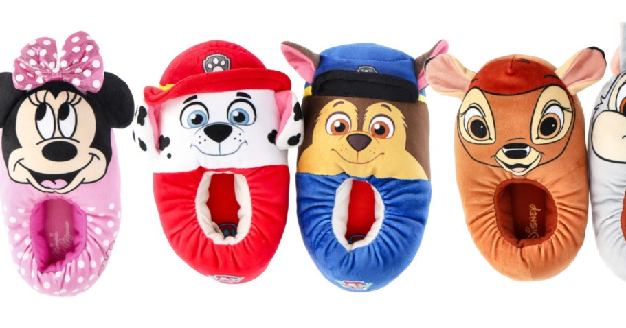 Kids Character Slippers ONLY $5.98 on Walmart.online