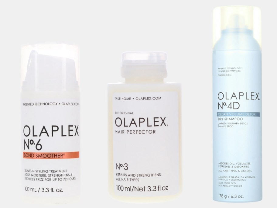 3 Olaplex hair products