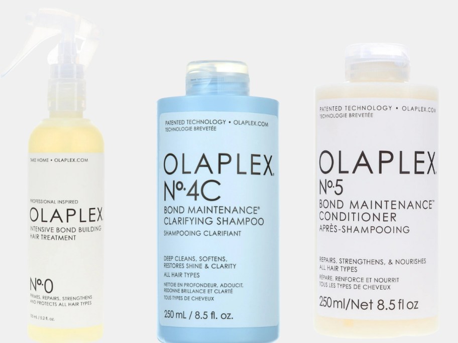 3 Olaplex hair products