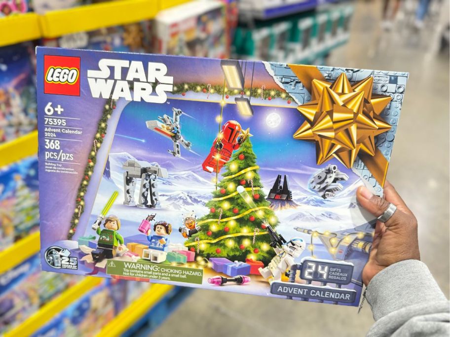 2024 LEGO Star Wars Advent Calendar in hand in store