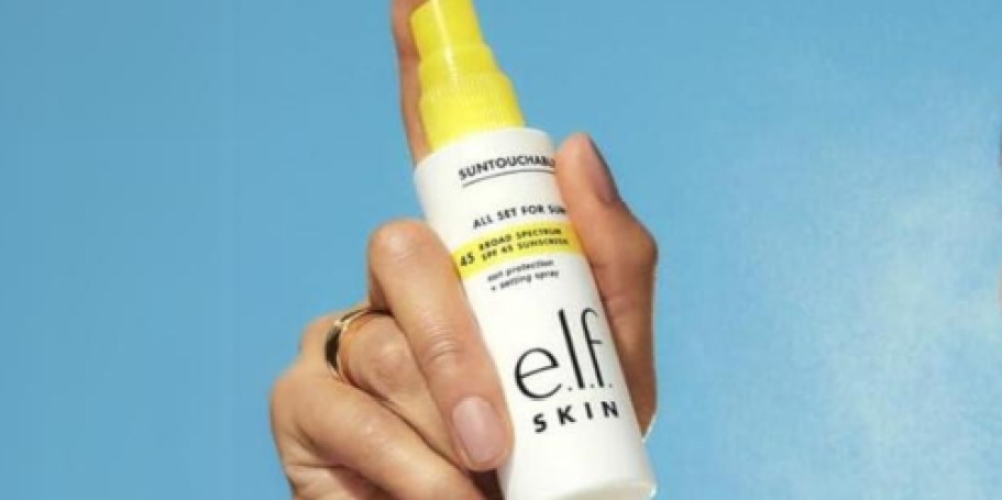 elf SKIN Sunscreen Spray Just $8.77 Shipped on Amazon (Reg. $14) + More