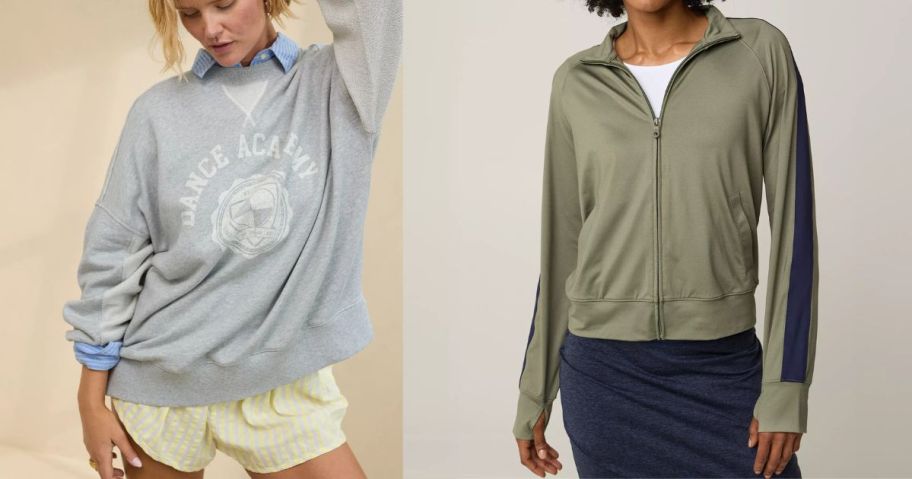 women wearing Aerie Sweatshirts & Hoodies