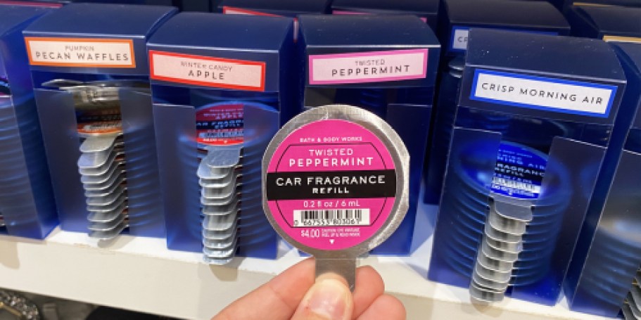 Bath & Body Works Car Fragrance Refills Just $1.75 (Regularly $5)