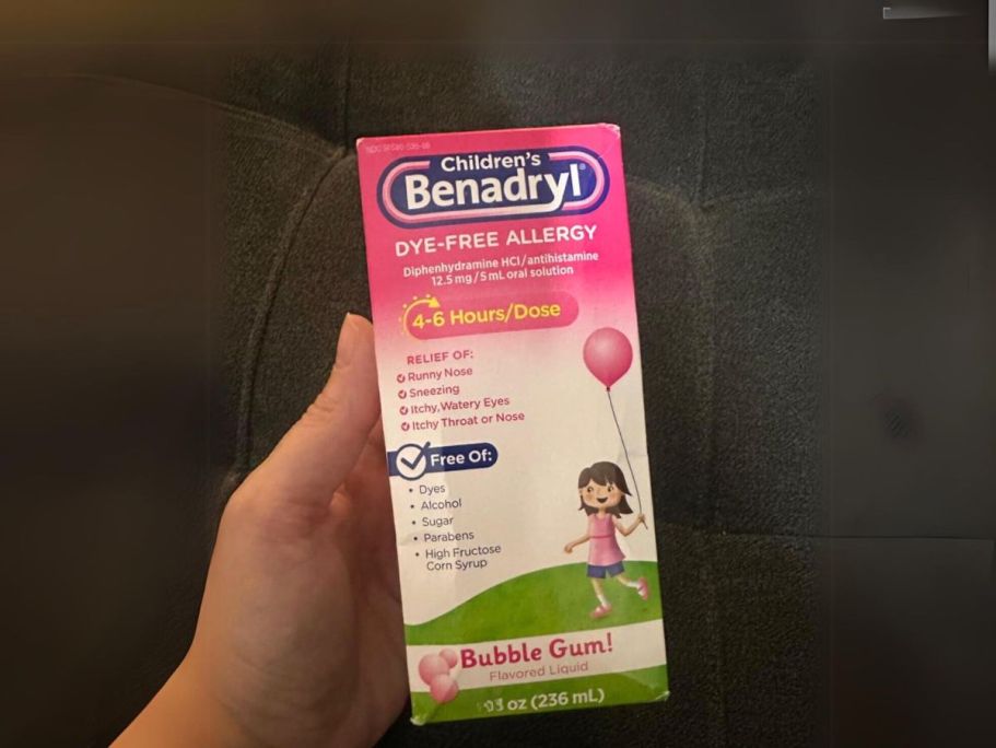 Benadryl Children’s Allergy Liquid Just $5 Shipped on Amazon