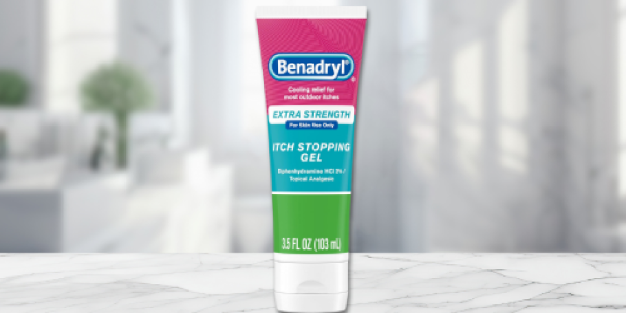 Benadryl Anti-Itch Gel Only $2.80 Shipped on Amazon (Regularly $8)