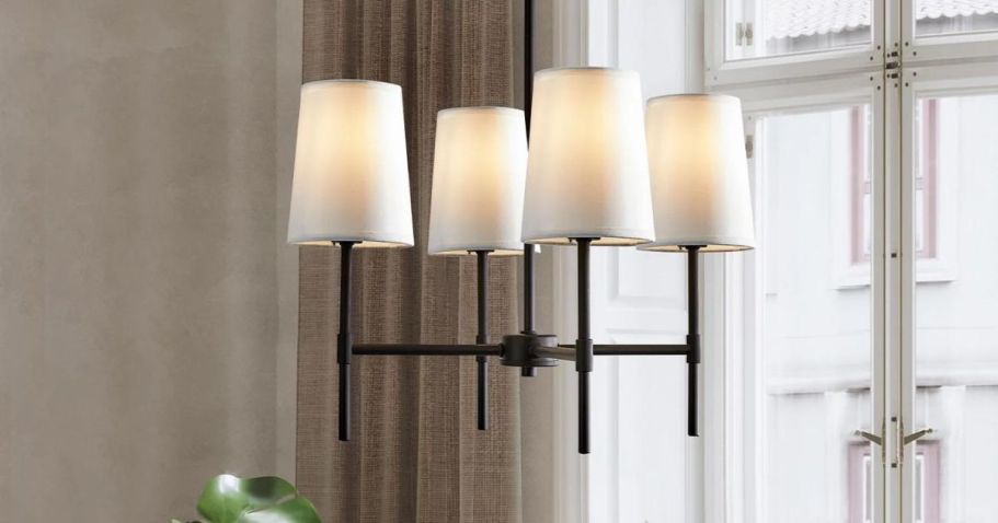 Better Homes & Gardens 4-Light Chandelier Only $29.76 at Walmart (Reg. $130)