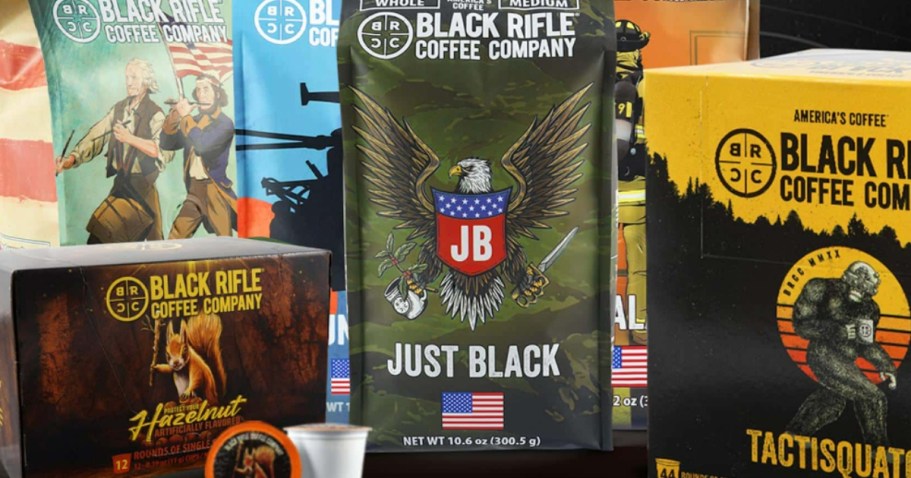 Hurry! Buy 1, Get 1 FREE Black Rifle Coffee (Including K-Cups)