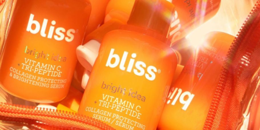 Up to 55% Off Bliss Skincare on Amazon | Vitamin C Serum JUST $13.64 Shipped (Reg. $28)