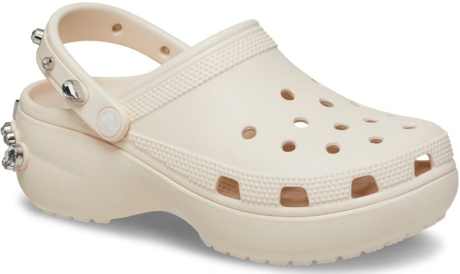 Crocs Women’s Classic Platform Tiara Clogs 