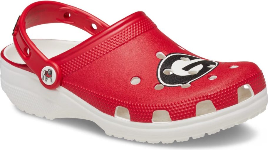 Stock image of Crocs Adult University of Georgia Classic Clogs