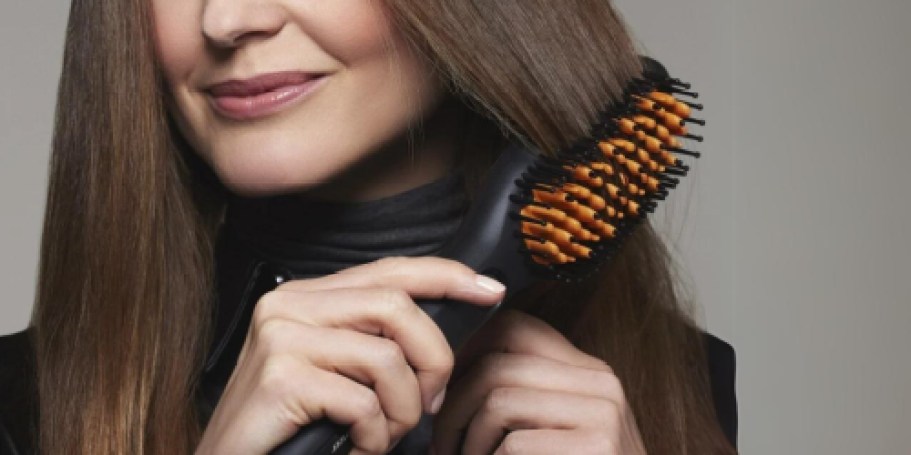 Conair Styling & Straightening Brush Only $33 Shipped (Reg. $150)