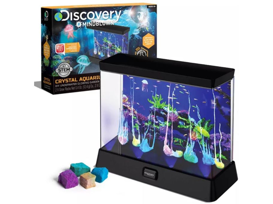 A Discovery #MINDBLOWN Crystal Aquarium Tank DIY Underwater Garden 