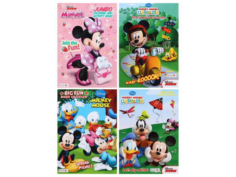 Disney Big Fun Coloring and Activity Books, 96 Pages each