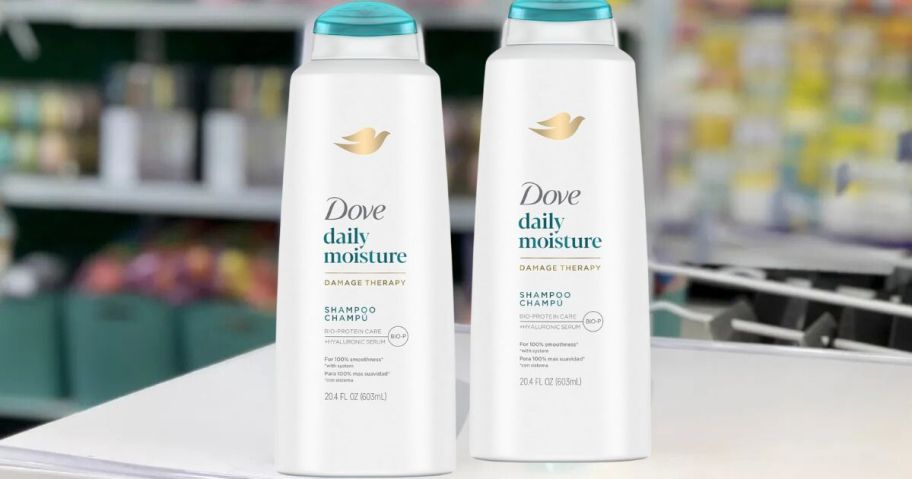 Dove Damage Therapy Shampoo 20.4oz Bottles in store