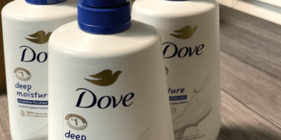 Dove Body Wash 3-Pack Just $15.90 Shipped on Amazon (Reg. $30)