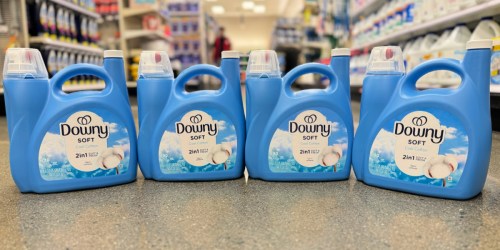 4 HUGE Downy Fabric Softener 140oz Bottles Only $34 Shipped on Amazon (Around $8.50 Each!)